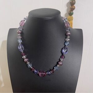 Napier Polished Bead Necklace with Lobster Clasp